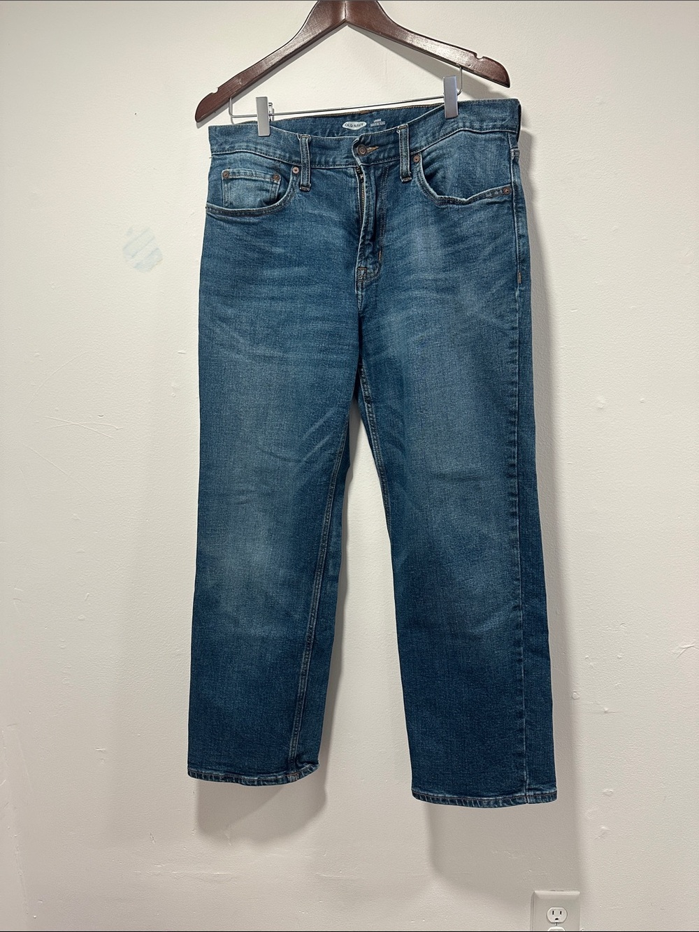 Classic Men's Blue Denim Jeans 073